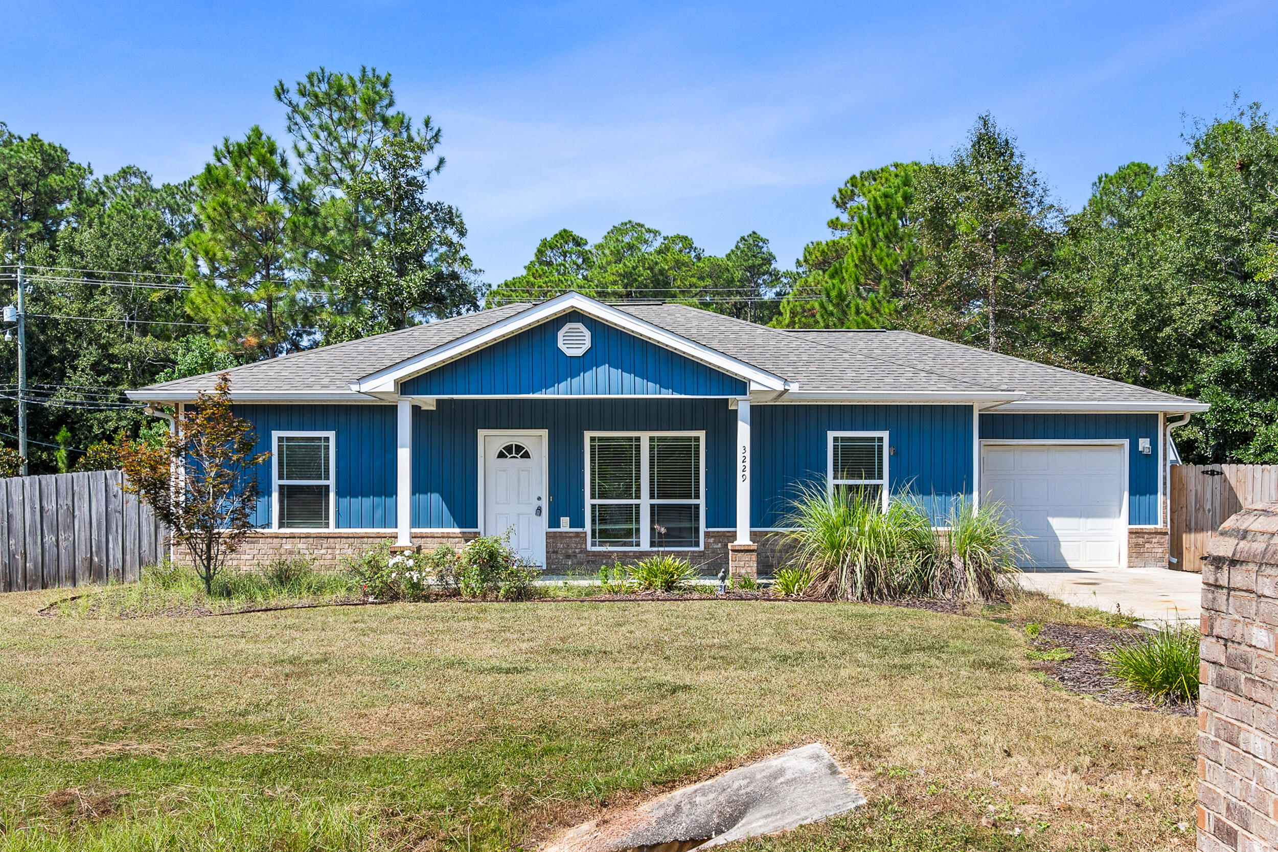 More photos coming soon!!This well kept up 3/2 is walking distance to the bay and less than 2 miles to the boat ramp! And just minutes from I-10, to quickly get you to beaches, shopping and NAS Whiting Field. Open living/dining room concept with vaulted ceilings and a split bedroom plan. Home qualifies for USDA, so no down payment needed! 10x16 shed with loft conveys as-is. Please reach out with any questions.