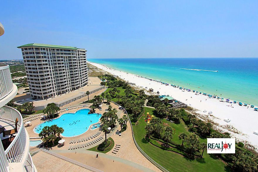 Wecome To Paradise! This spacious and stunning Destin condo features both modern amenities and character in a fantastic, gated beach community. A short-term rental machine boasting a phenomenal history. THE BEST BEACH DESTINATION! A Short Term/VRBO Rental Machine! Here are 4 GREAT reasons to purchase this unit now! 1) 1,000ft of Private Beach to stretch out, to enjoy the peace and quiet of Destin. 2) One of the area's largest balcony's w/ gulf views and stunning sunrise/sunset views. 3) NEVER have a down moment @ ST. LUCIA AT SILVER SHELLS - enjoy your time at multiple pools, Hot Tub(s), Playground, Fitness Center, Basketball, Tennis and Pickleball courts + more! 4) No more waiting for a parking spot. Enjoy your exclusive and Private/Reserved parking space and oversized/separate storage.