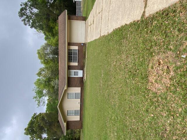 Cute 3 bedrooms 1.5 bath with single car garage, large lot partially fenced home and shed is being sold AS IS. Roof is not leaking but will require a new roof for insurance purposes. Hot Water heater 2019. AC 1999 but has been maintained. Laundry located in the garage. Oven/Stove newer, no refrigerator, Pantry closet in Kitchen, Home is on Septic Tank. Original Survey and home plans are available. A home warranty has been continuously carried on this property. Provide Proof of Funds with all offers. Buyer should verify any information deemed important.