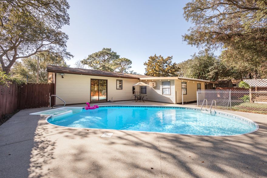 Recently updated 4 Bedroom 2 1/2 bath POOL HOME in the heart of Shalimar!!! Complete New Wiring, Freshly Painted & Tile Flooring. The back yard is ready for the perfect family to add your touch with a Screened in Porch that leads to a Gazebo, and beautiful inground POOL!! *GREAT LOCATION* Minutes from Eglin AFB, shopping and Restaurants! This home is adorable and won't be on the market long at this price! Call for your appointment to see it!!