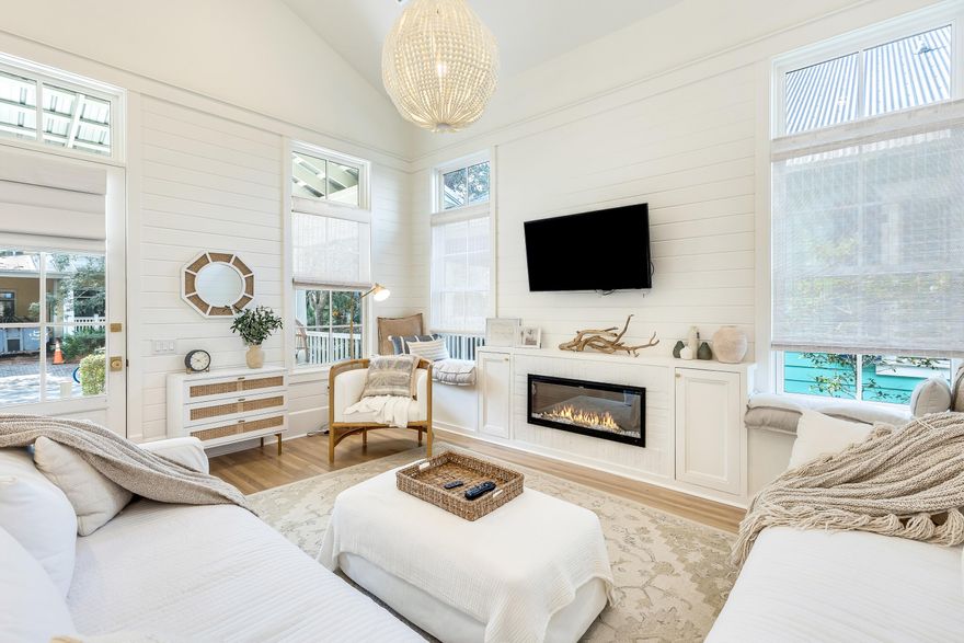 Welcome to Your Dream Retreat at 133 Silver Laurel Way!Nestled in the highly coveted Phase 1 of the WaterColor community, this beautifully renovated 2-bedroom, 2-bathroom + newly added bunk room cottage seamlessly blends modern luxury with charming coastal elegance.Step inside to discover a fresh, inviting atmosphere, enhanced by new paint throughout. The heart of the home boasts a stunning kitchen makeover, featuring brand-new Cafe Series appliances, refurbished cabinets, and sleek quartz countertops. A new range and updated dining/kitchen nook create the perfect space for both culinary creativity and entertaining.Relax in the cozy living area, now featuring a new fireplace with custom cabinetry, ideal for cooler evenings. Enjoy the spacious front patio for morning coffee or unwind in the screened-in back porch, complete with a TV, offering the ultimate indoor/outdoor retreat.
This move-in-ready cottage includes updated bathrooms, a new roof, a new tankless water heater, refurbished floors, and brand-new furniture inside and out. With parking for two vehicles in the back and room for expansion, this home offers both comfort and potential.
Location is everything! Just a short stroll from WaterColor's shops, dining, the exclusive Beach Club, The Boathouse, and Camp WaterColorplus direct access to a scenic walking path leading to Seaside. Enjoy tennis courts and an array of resort-style amenities for an active, vibrant lifestyle.

Don't miss your chance to own a slice of paradise in WaterColor! 

Schedule your private showing today and experience the beauty of 133 Silver Laurel Way firsthand
