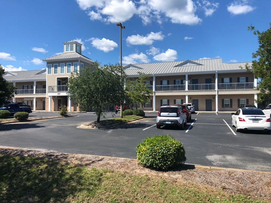 Unit contains five offices, reception area, break room and bathroom. Fresh paint and carpets cleaned. Ample parking.