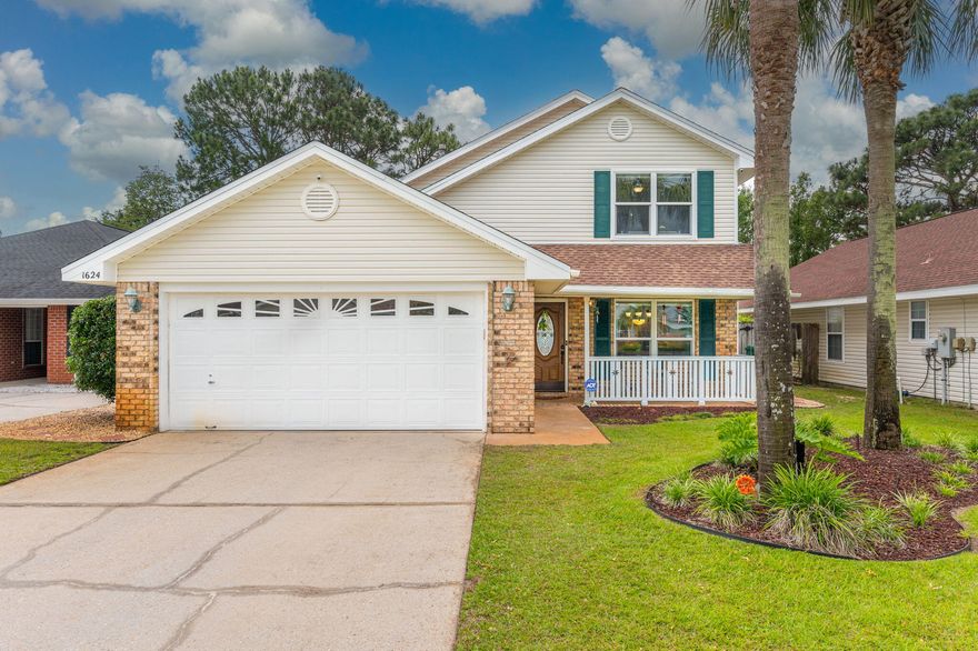 Welcome home! This 4 bedroom, 2.5 bathroom home is sure to impress! This light, bright, move-in ready home will wow you. Upon entering, you're greeted with an expansive living area with laminate wood flooring as well as a large kitchen with granite countertops, peninsula, and a gas stove which any chef will love. The large master suite is located on the first floor, and has a spa-like en-suite bathroom. Moving upstairs, three large bedrooms round out a wonderful home. A Jack-and-Jill bathroom is situated in between two of the bedrooms. Moving outside, enjoy your screened-in porch and one of the best yards in the neighborhood! A new roof will be included in the sale, prior to closing! Other notable features and updates include: a tankless gas water heater, impact-rated windows, a security