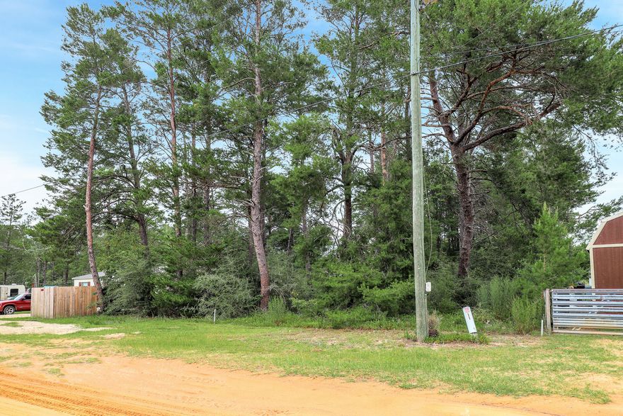 Build your getaway home or place a mobile home with no HOA fees! Vacant wooded lot 0.23 of an acre in size with convenient access to main highways. (HWY 90, I-10, 285, and 331). Less than one (1)  mile from HWY 90.This property is near many great outdoor activities like fishing, golfing, national parks, and the beautiful beaches of the Emerald Coast! (Close by popular cities: Niceville, Crestview, Fort Walton Beach, Destin Florida, 30A / Seaside, and Panama City Beach) While no utilities are currently in place on the lot, power and public water are available in the area, and a septic system would need to be installed for sewer service.Gps locationhttps://maps.app.goo.gl/1S8raYzrQmyk5Qcr8