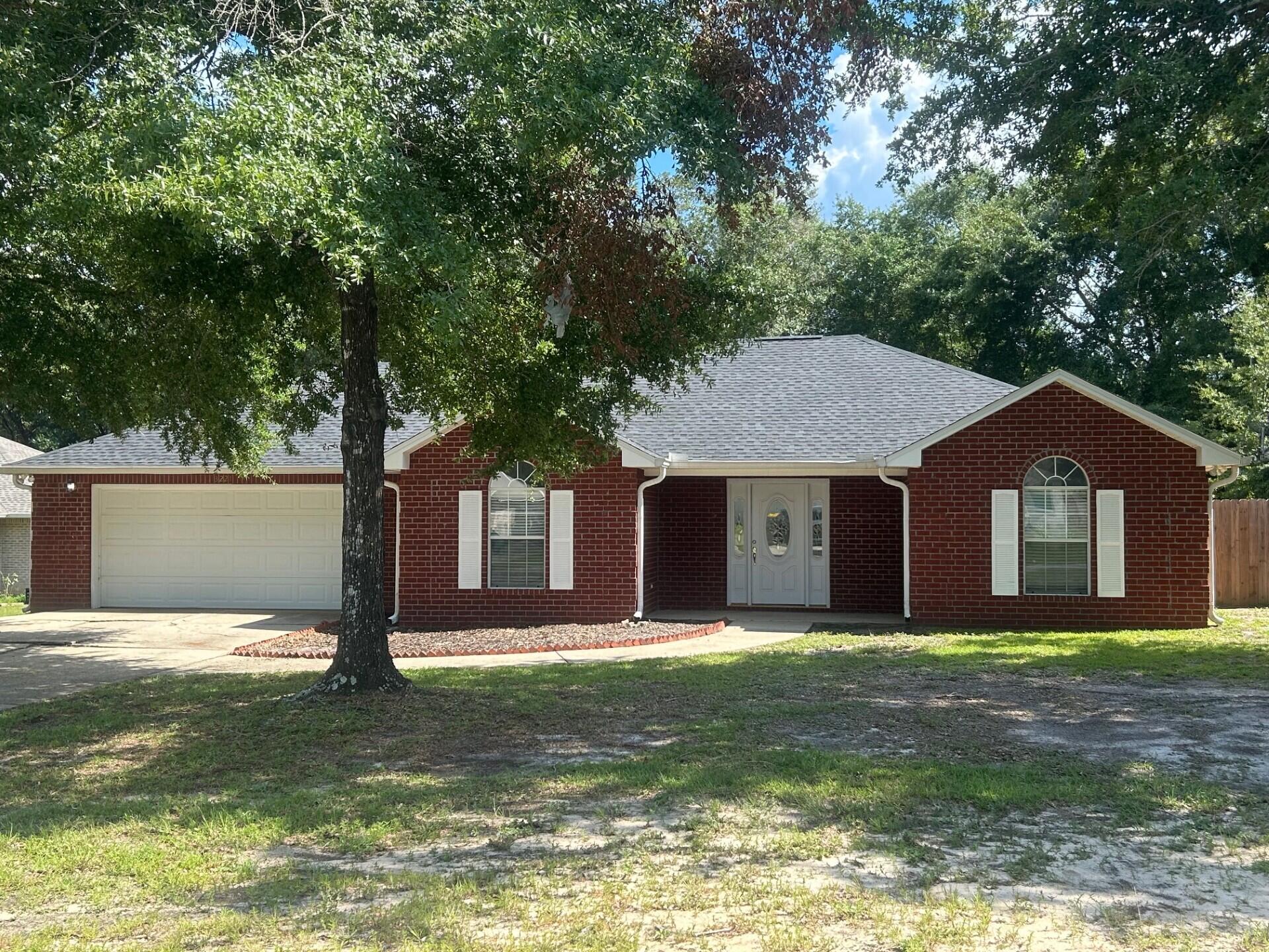 Beautiful brick home in North Crestview. Large Master Closet, Whirlpool Tub and Separate Shower in the Master Bathroom. Large covered Veranda on the Back for Relaxing or Entertaining. Garage is big enough to park 2 vehicles. Large Great Room with Dinning Room off the Kitchen. Two Water Heaters for those Hot Baths and Long Showers. New Roof June, 2025. Drain Field Replaced May, 2024. Great Family Home but also good Flow for Entertaining. Buyer to verify measurements and any other information important to them.