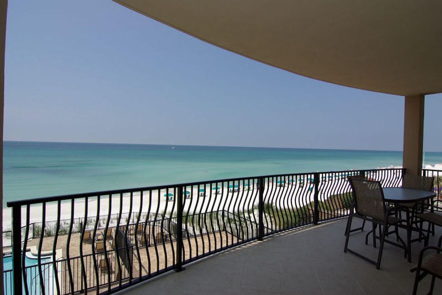 Luxury Gulf front living at its BEST!! This wonderful 2nd floor residence has 2200 SF with 4BR/3BA and bonus room with bunk beds. Situated on the west end corner enjoy amazing southern AND western views with beautiful extra windows. Interior appointments include travertine floor, gourmet kitchen with granite countertops and Viking appliances, his/her shower heads and jetted tub in master bath, 10 ft ceilings, gas fireplace, 2 deeded parking garage spaces and so much more. Villa Coyaba is intimate in size with only 34 condos boasting of 310 ft of beach situated 30 ft above sea level. Enjoy the many amenities including, underground parking, heated infinity edge gulf front pool, 2 gas grills and theater room. Property is being offered fully furnished.