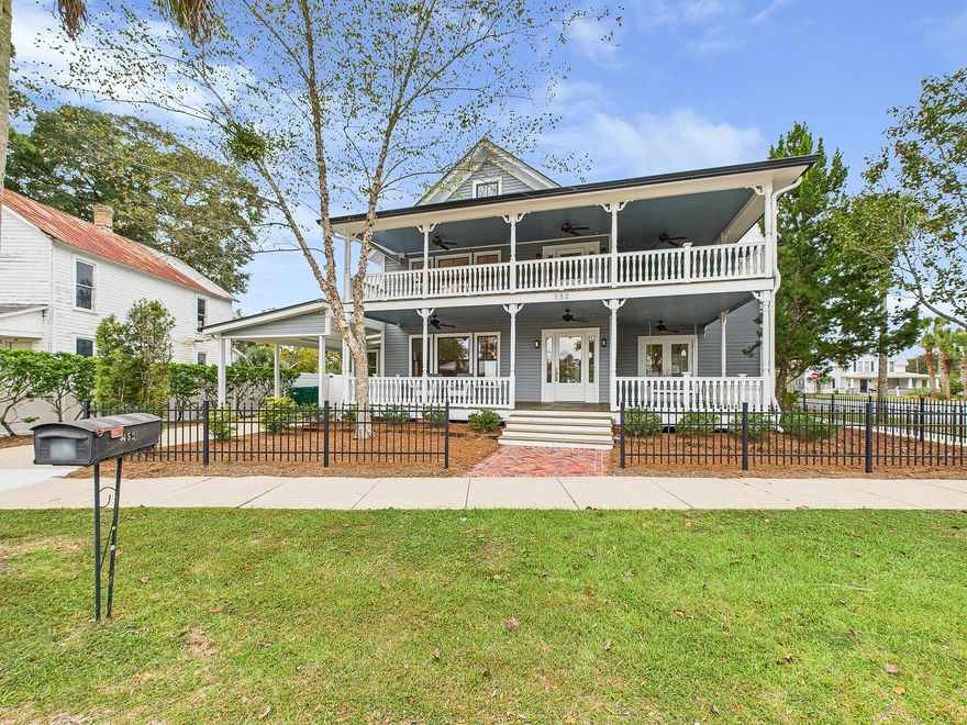 Welcome to this fully restored 1888 architectural gem blending historic charm with modern luxury, located in the heart of a thriving community poised for thoughtful growth. Originally constructed during DeFuniak Springs' founding era and once home to renowned University of Kentucky professor Robert McKnight, this one-of-a-kind residence has been meticulously reimagined with no expense spared. Spanning over 4,625 square feet of cooled living space across three beautifully finished levels, the main home features 5 bedrooms plus a large bonus room, 3.5 bathrooms, and is already plumbed for an additional full bath and half bath on the third floor. Interior upgrades include premium wood flooring, soundproof wool insulation, state-of-the-art kitchen appliances with gas range and hood, 2 laundry rooms, and a high-end Menco fireplace with dual remotes, all framed with 2x6" construction for added strength, insulation, and soundproofingeven between interior rooms and ceilings. Enjoy outdoor living like never before with over 1,250 square feet of covered porches plus a 450 sq ft rooftop deck perfect for sunset viewing or future conversion into a rail-protected entertainment space. And for true Florida relaxation, take a dip in the custom guitar-shaped gunite pool, a nod to DeFuniak Springs' growing reputation as a North Florida music hub. This themed pool is both a showpiece and a private retreat, ideal for entertaining or unwinding under the stars. Every exterior door and window is top-of-the-line in quality, security, and soundproofing, and the NASA-donated roof insulation paired with a whole-home dehumidifier ensures year-round comfort and energy efficiency. The fully restored Carriage House, approximately 600 sq ft across two levels (uncooled but newly wired and lit), features a new concrete foundation, roof deck, and high-heat peel-and-seal metal roofing. It's primed for additional finished space, studio, or guest retreat potential. Safety and technology enhancements abound with five security cameras with lights and alarms, wall humidity sensors, a sprinkler system across all levels (currently dry for safety), and speaker wiring throughout. Additional highlights include premium kitchen cabinetry, built-ins, tankless water heater, Bidet-style commode, period-correct black gutters and downspouts, and a landscaped, fenced backyard with security gates and keyed access.
Located just steps from Baldwin Avenue's vibrant arts and music scenehelped brought to life by this home's former ownerand close to Circle Lake, this iconic property is more than just a home; it's a landmark of craftsmanship, love, and legacy. Don't miss the view of one of two almost perfectly circular spring fed lakes in the world! Whether you're seeking a historic homestead, a show-stopping vacation rental, or an inspiring creative retreat, this property delivers unmatched quality, history, and soul.