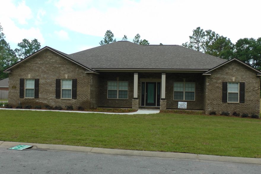Truly ''Move in Ready'' Even blinds and Privacy Fence! 2016 BIA Parade of Home WINNER by one of area's Best Builders, Jay Terrell. This beautiful S/D features Level lots, mature trees, underground utilities and QUALITY all brick homes - 58 Lots in all controlled by Jay. This gorgeous home features 9' ceilings with cathedral ceiling in large Living room - crown molding in LR, DR, and foyer, barrel ceiling in spacious foyer which features elegant trim with plant shelf, and side lites at entry! Colonial baseboards and window trim, chair-rail in Dining Room. Ceramic tile in Kitchen, Dining Room, Laundry and Baths, Engineered Wood in Foyer, Living Room and Study, Carpet elsewhere. Beautiful large Kitchen with ample cabinets in ''mocha shaker'', granite counter tops, tile back splash, Stainless appliances, including Cabinet depth Ref..Cultured marble in baths, master Bath has  a large garden tub and separate shower. Jay builds a very high quality home, very energy efficient;  This home has spray foam insulation in the walls and under roof deck!  Covered Front and Back Porches.  Lot is 1/2 Acre corner lot with side entrance garage,  and includes a sprinkler system for the yard., AND PRIVACY FENCE! Wow, if that is not enough, we include the "PEX" water system. This home is , Virtually, Ready to move in complete with fashion blinds! Take one look and you can see the quality in a Jay Terrell Home - great now and for resale!  List Agent is related to Seller, but holds no interest in property. NOTE!!