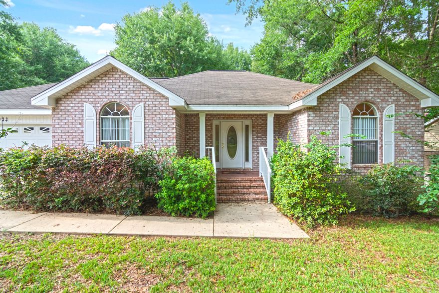 Stop the car and look no further... This meticulously maintained all brick home is a must see!!! Home features a spacious living room, high vaulted ceilings, tiled flooring, a split floor plan design which helps provide the extra privacy you deserve after a long days work. The master suite features a spacious bedroom, a bathroom with double vanity, a garden tub, and a huge walk in closest. If you are the outdoors type and love to entertain this large lot is a must! This large fenced lot will provide plenty of room for the kids to play and plenty of room to entertain for those large family gatherings and weekend BBQ's on your wonderful covered back deck. To top things off your new home is also conveniently located just minutes away from the developing North end of Crestview. No HOA!!!