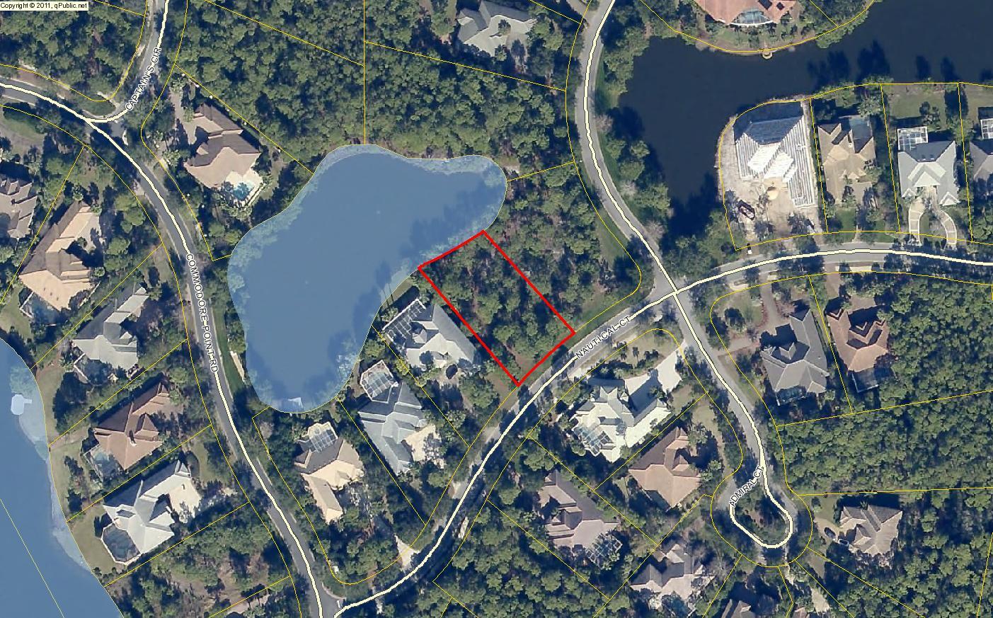 Large lakefront lot in the desirable gated golf course community of Regatta Bay. Excellent location near premier shopping, dining and Destin's beautiful beaches. Regatta Bay features 24 hour security, community pool, clubhouse, tennis courts, playground, Championship Golf Course and much more!