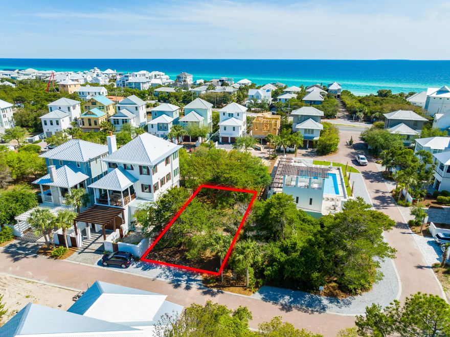 Welcome to SeaNest Village! This idyllic, private, gated community with only 47 lots in Seagrove is located conveniently between Seaside and Watersound on Scenic Hwy 30A. Lot 22 is steps away from the beautiful community amenities including a 2 level infinity pool, sunset tower, grill, and the outdoor dining area with its fireplace.  Greenspace on 2 sides of the lot provides additional privacy.  You are a short walk to the dedicated beach access for owners at Loggerhead Lane. Seanest is protected on the north of the community by the Point  Washington State Forest. This is the perfect place to build your dream home or investment property!