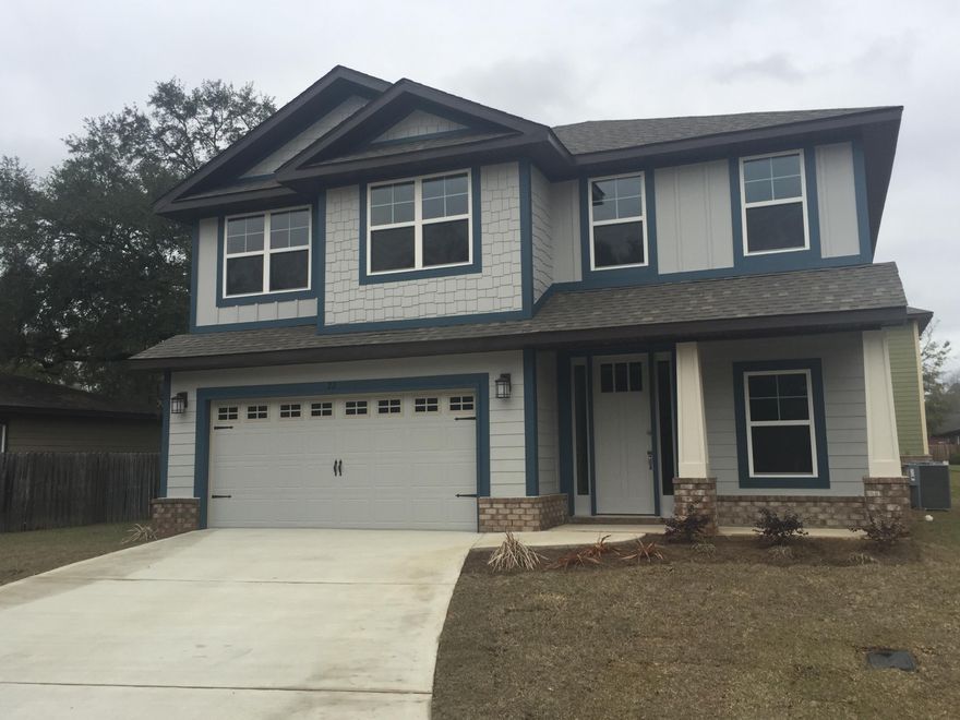 100 % complete! Spacious 4/3 w/loft Craftsman style home located on a cul-de-sac lot in The Canopies! Community pool is a 1 minute walk away. Hardiboard siding with brick accent. Dimensional shingles, two car garage and interior has 9' ceilings on first floor, granite in kitchen and baths, beaded cabinets, upgrade flooring and more. Low Association fee of only $360/year. 1 and 10 year warranties. Closing costs paid (except prepaids) with approved lender. Seller pays $500 new buyer fee.