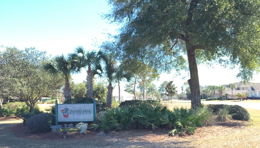 Build your NEW home in the prominent community of Dragon's Ridge on this golf course homesiteone of the few vacant sites left on Dragon Circle. This sought-after neighborhood features a playground and tennis court just for residents of Dragon's Ridge. Overlooking the 11th fairway, this lot is one of only 28 on Dragon Circle and one of the few vacant ones remaining. Call today for more information.