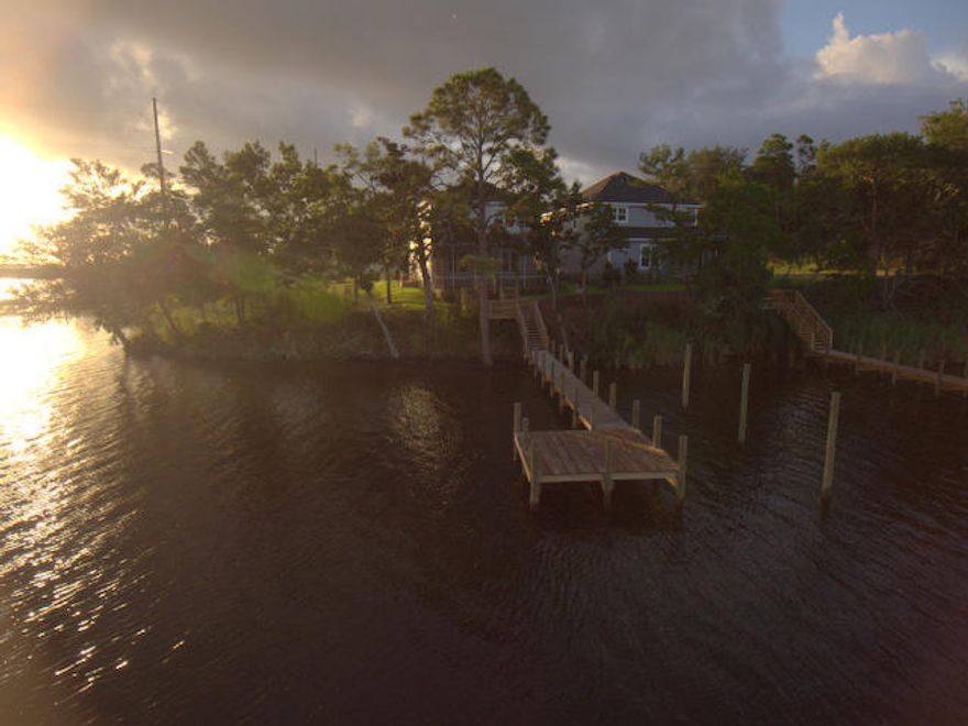 Back on the Market ! Beautiful Deep water, Waterfront property. High and Dry with sunset views everyday. Come and enjoy the beautiful sunsets on Rocky Bayou.There is only this 1 waterfront lot left in Osprey Pointe, so take a look at this property before it is sold.Bring your own builder or purchase this property as an investment for the future.