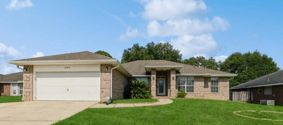 Beautiful 4 bedroom, 2 full bath brick ranch located inside Lee Farms. Community playground and house is on a cul-de-sac eliminating drive by traffic. Open floor plan with a spacious kitchen loaded with cabinet space, Granite countertops, SS appliances plus breakfast bar area. All bedrooms host oversized closets, Master suite has a large oversized bathroom area with 2 walk-in closets, separate shower and garden tub. The home has hardwood and LVP throughout NO carpet! New above ground pool and outdoor oasis. TWO flex rooms upon entry to home.