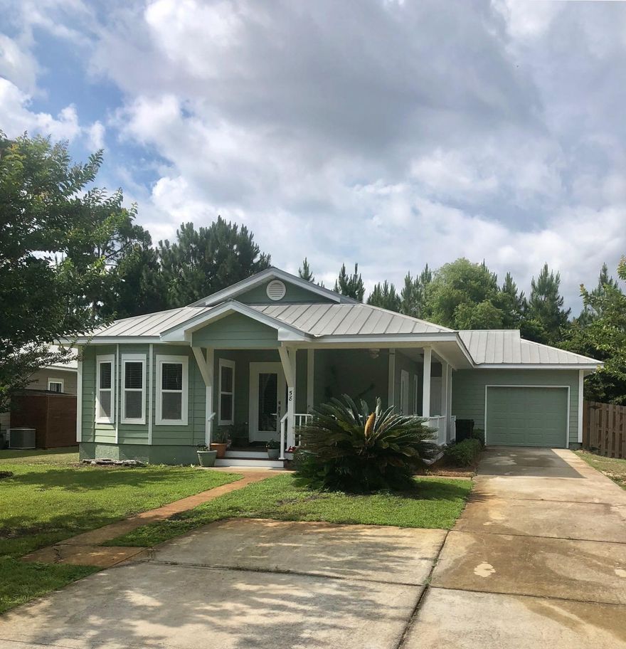 This charming home is your opportunity to live in a quaint Santa Rosa Beach neighborhood! No HOA! It offers an open floor plan with 3 bedrooms, 2 baths and lots of storage. You will enjoy the large screened porch with hot tub off the master bedroom. The location is convenient to the beach, bay, shopping and restaurants. Schedule a showing before this one gets away!