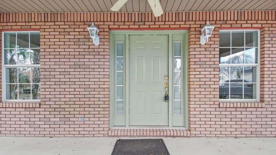 All brick home in the heart of Fort Walton Beach.  Close to hospitals, shopping and restaurants.  This home was built in 2006.  A new roof was added April 2022.Three bedroom. two bathroom was built with  handicap accessible doorways.  This home backs up to another home that is currently on the market and would be perfect if you are looking for family to live close.  Minutes to Eglin AFB.  Buyer to verify all square footage and anything domed important.  This home is b being sold AS IS.