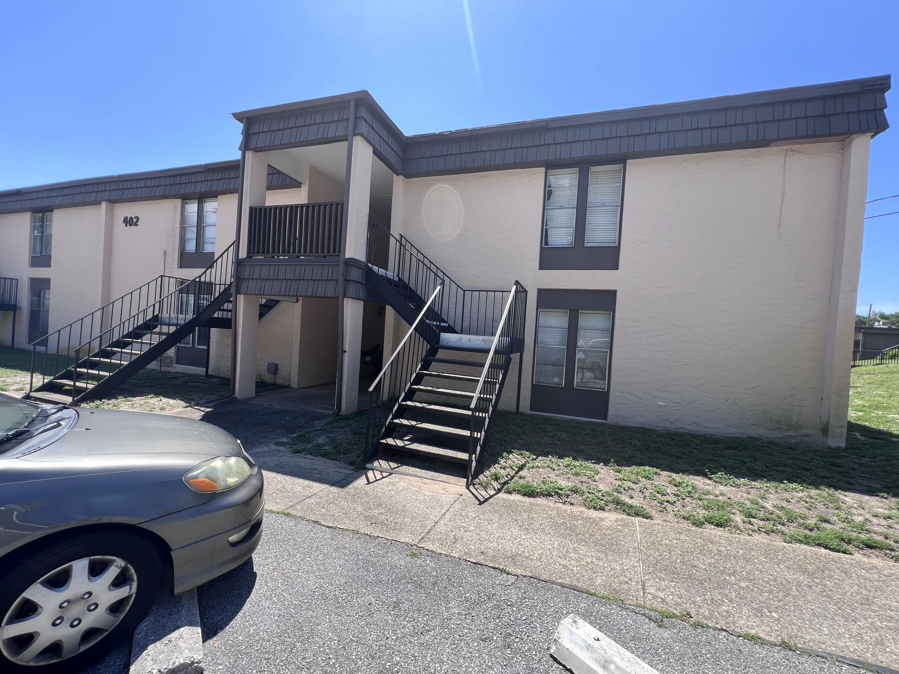 Condo located in Fort Walton Beach area. The unit is located on the second floor. This spacious 2 bedroom 2 bath condo is located at the beautiful Spanish Villa.The condo features tile throughout the entire home except for carpet in one bedroom. The large living room/ kitchen combo features sliding glass door with a balcony overlooking the community pool.The monthly assessment covers exterior maintenance, water, sewer, and trash services.