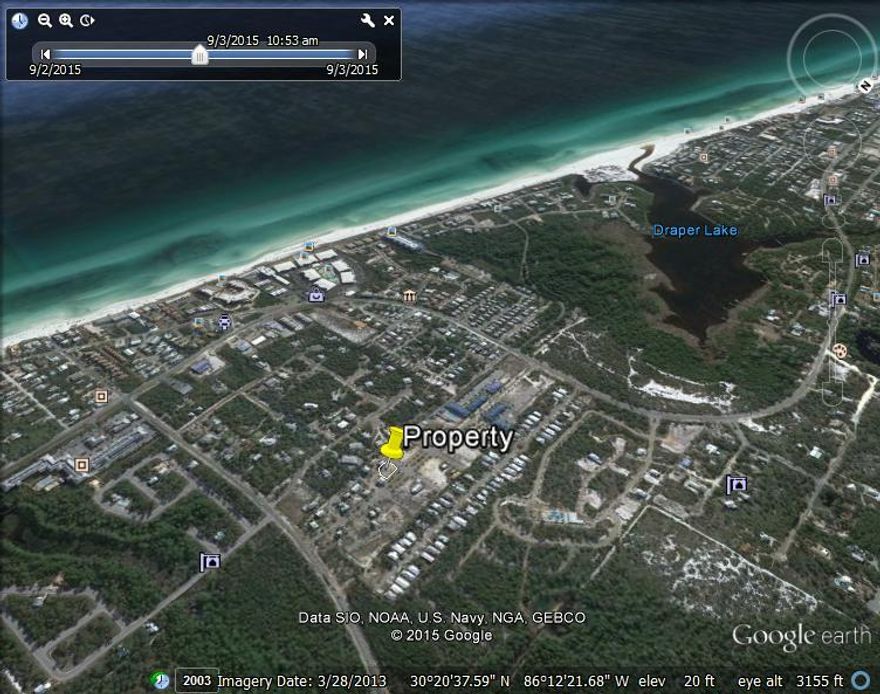 Largest corner lot in Village at Blue Mountain, and one of the highest spots in the community. Prominent location to build your dream vacation home on Scenic Highway 30A, with community amenities and beach access, convenient to all that 30A has to offer, and priced to sell!