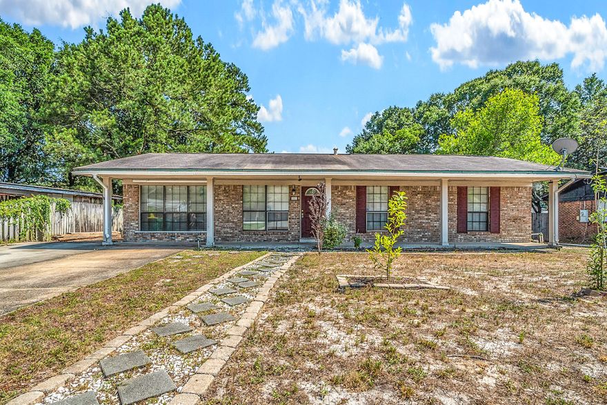 Charming home in a great location! This 3 bedroom, 2 bath, brick home is located on a quiet street close to Hurlburt Field; elementary, middle & high schools; shopping & restaurants; Liza Jackson Park with 1,000 feet of water front, boat ramps, fishing pier and many more amenities. This 1,352 SqFt home offers plenty of room for entertaining guests. Features include a formal dining room that could also be utilized as an extra den/living area, an eat in kitchen and a large screened patio overlooking the spacious fenced back yard and deck. The back yard includes an exterior storage shed and is pool ready with a pump already in place! The home is in Flood Zone X. This home would be a fantastic investment rental property or a perfect primary residence. Call today!