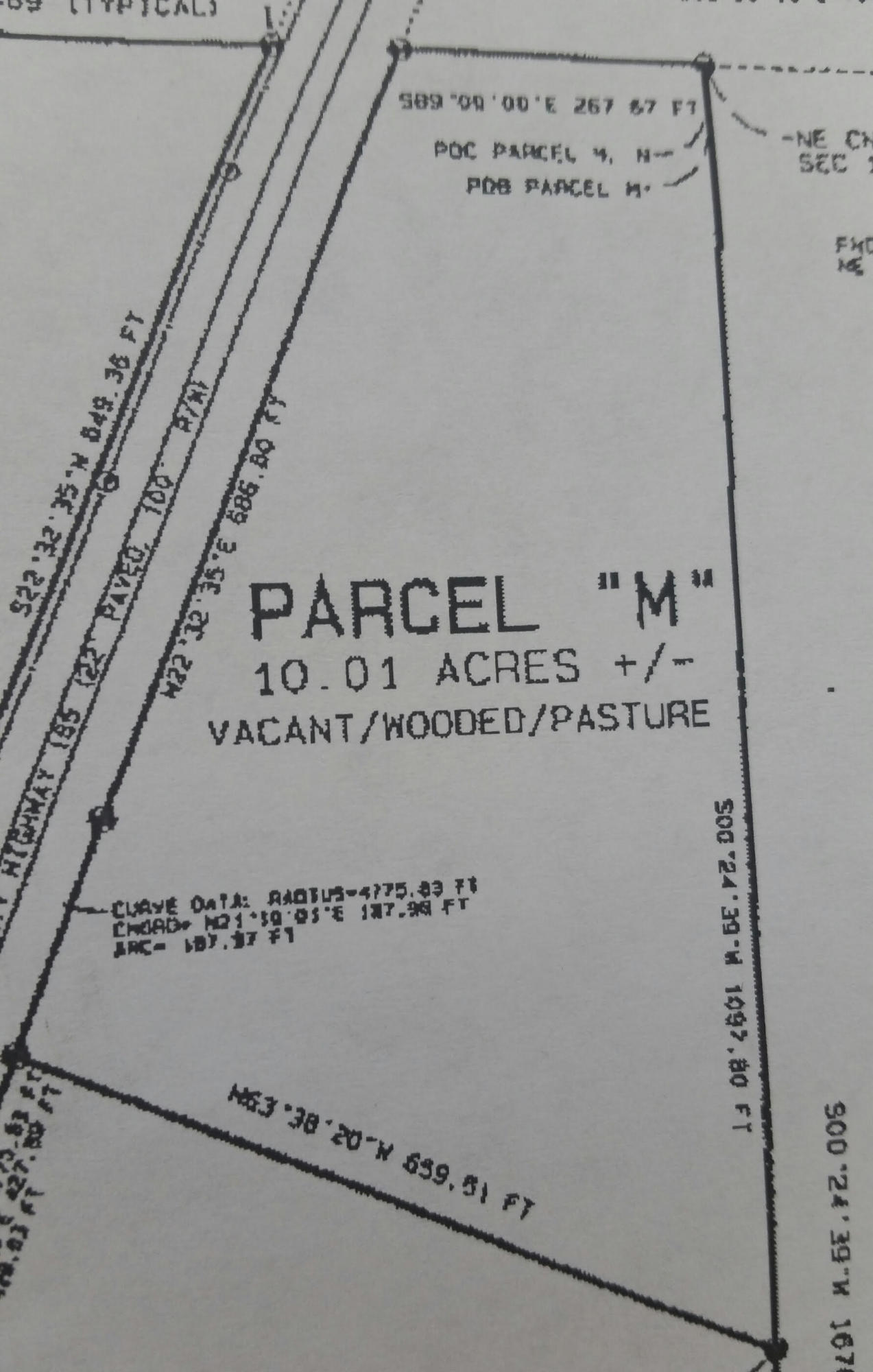 686 ft of paved road frontage. Parcel M. Moore's Crossing Subdivision. Nice cleared parcel ready for building and gentleman farm. Some wooded area. Reduced for quick sale.