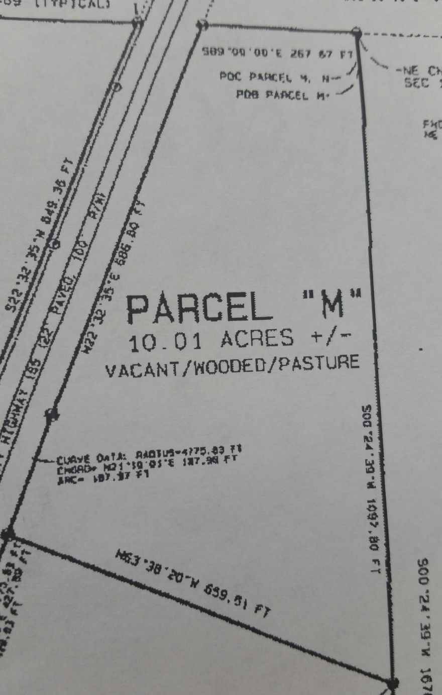 686 ft of paved road frontage. Parcel M. Moore's Crossing Subdivision. Nice cleared parcel ready for building and gentleman farm. Some wooded area. Reduced for quick sale.