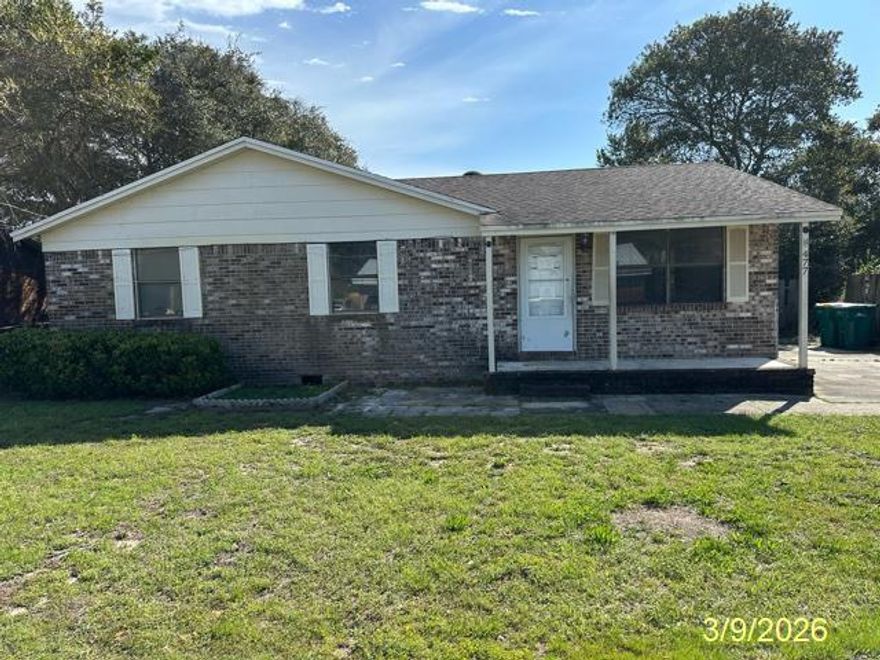 VA REO opportunity with strong investment potential! This brick home is competitively priced and located just 1.5 miles west of Hurlburt Field, making it an excellent option for rental income or a value-add project. The home offers an open floor plan with the living area flowing into the dining space and kitchen, along with a convenient breakfast bar for casual dining.The property features three bedrooms, one and a half bathrooms, plus a bonus room that is currently being used as a bedroom. The bonus room is located off the kitchen, leads to the fenced backyard, and is not included in the heated and cooled square footage. With some TLC and updates, this property presents a great opportunity to build equity, generate rental income, or renovate and resell. Its proximity to Hurlburt Field.