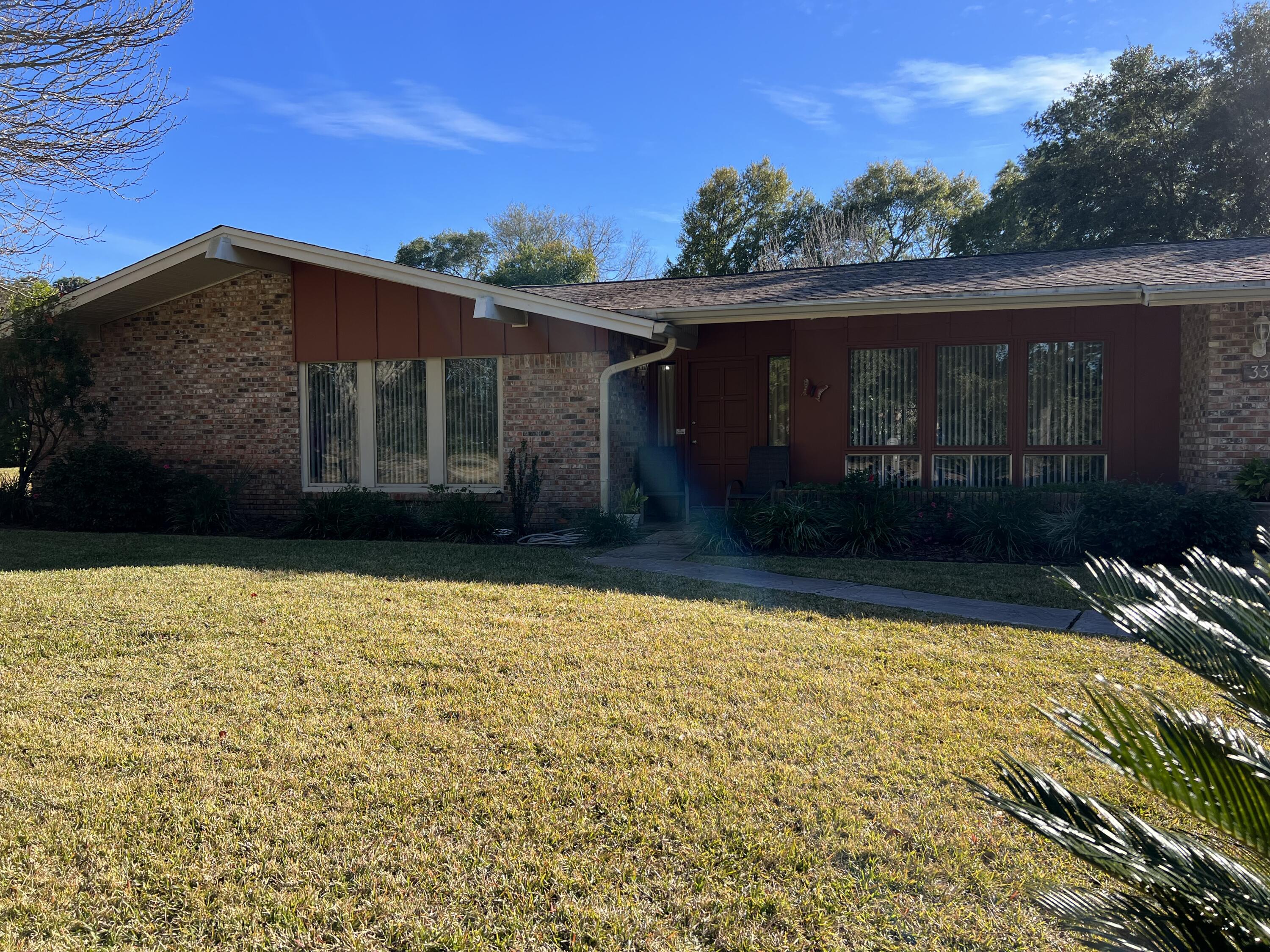 Offer accepted and accepting back-up offers. Spacious 4-bedroom home in Shalimar on a gorgeous .5 acre lot! Located within walking distance of Longwood Elementary School, this home is centrally located with easy access to Eglin AFB and nearby shopping and restaurants. There is plenty of room to spread out with a formal living room, family room and dining room. The master bedroom has an ensuite bathroom and two closets for storage. Three additional bedrooms are large and share a hall bath. Galley-style kitchen with gorgeous views of the backyard. The home has been well cared for. Updates include a new roof in 2016, a new garage door in 2014, and the home has been rewired. There is a workshop in the backyard with electricity for the handyman. The fenced yard is big enough for a pool.