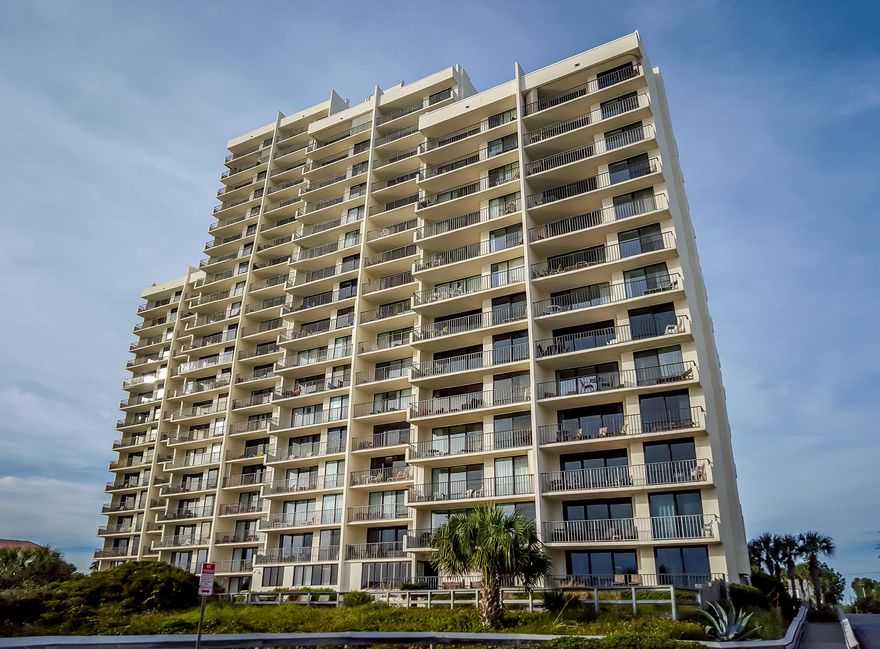 Look no further. This unique condo was recently remodeled from floor to ceiling. Everything in the unit is newer & high-end. The kitchen offers granite counter tops, stainless steel appliances & tile floors. Plus: an electric fireplace, a soft leather sectional couch with a queen sleeper, 3 flat screen TVs, surround sound, & 3 DVD players. Bathrooms are finished in cultured marble surrounds & offer granite counters to match the modern kitchen. A gulf-front balcony fronts living room and master bedroom with sweeping views day & night. Waking up here is a joy. Other amenities include a heated pool, lit tennis court, fitness room, club room & a beautiful, arbored beach access right in front! 2015 gross rentals just over $46,000. New impact rated sliding doors are being installed at seller expense.  All measurements are approximate and to be verified by the buyer  One of the seller's is a Florida lic. realtor.