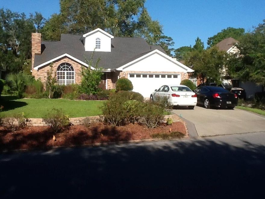Location, Location, Location! This is the perfect family home overlooking the #5 green at Panama Country Club and across the street from Beatty Bayou. This 3 bedroom 2.5 bath home features a large Master bedroom with 2 walk-in closets and en suite. The well equipped kitchen blends into the breakfast nook with views of the # 5 green. Separate dining room and living room A screened porch opens from the kitchen area. There are 2 addition bedrooms that share a jack and jill bath. One owner is a Florida licensed Real Estate Agent.