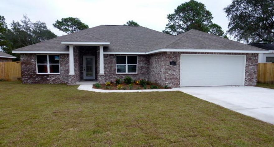 Be sure to View spectacular ''3D VIRTUAL TOUR'' of this Brand New Home That Will Be Ready for Move In 2 December 2016!! SELLER WILL ASSISTS WITH CLOSING COST. YES,THIS STAR QUALITY, CUSTOM BUILT, ALL BRICK, SPLIT FLOOR PLAN,4 BEDROOM 2BATH HOME,IS COMPLETE WITH AN ARRAY OF SPECIAL FEATURES ONE WOULD HOPE FOR. NINE-TEN FOOT LACE TEXTURED CEILINGS ACCENTED W/CROWN MODING IN TREY CEILING LIVING/GREAT ROOM/DINING AREAS. BEAUTIFUL 48''in. WOOD DESIGN TILE PLANK FLOORING. HIGH BASE BOARDS, FINISHED BULL NOSE CORNERS, AND CEILING FANS IN EVERY ROOM. FULLY LOADED KITCHEN EQUIPPED WITH STAINLESS STEEL APPLIANCES,CUSTOM BUILT CABINETS WITH GRANITE COUNTER TOPS. RAISED BREAKFAST BAR ADDS THAT SPECIAL TOUCH WHICH OFF SETS DINING AREA/BREAKFAST NOOK AND KITCHEN. MASTER BEDROOM WITH TREY CEILING OFFER