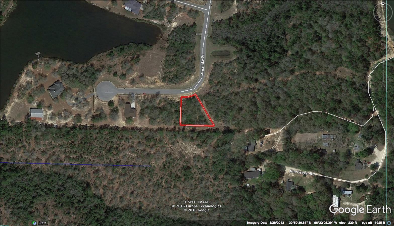 REO - Location Location Location! Level and on a half acre home-site it is a great spot for a Model home! Or that new house with plenty of yard for the children to play! Lake Arthur Estates is close to the City of Crestview. ''In the County'' that means County taxes which are less than city. The Location is very near schools, shopping, churches, doctors, military Bases (Duke & Eglin), hunting, fishing, boating and the whitest Beaches in the World! Great location to build your dream home. Ready for construction!