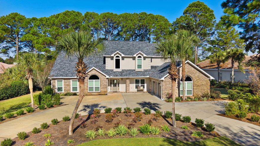 Welcome to 1155 Troon Drive N., a stunning home nestled in the heart of Sandestin Golf and Beach Resort located in Miramar Beach, FL. This exquisite 3,826 square foot residence offers a blend of elegance and comfort, with backyard views of the Raven golf course.2025 improvements include a new roof, all new impact windows and glass doors, 2 new hot water heaters, fresh paint throughout the entire interior, and resurfaced ceilings throughout. This home features four bedrooms & four and a half bathrooms, oversized living room, and an enormous family room providing ample space for family and guests. The large main floor primary suite features a sitting area and dual walk-in closets, ensuring plenty of storage. The kitchen has steel appliances, granite countertops, and stone tile backsplash. Enjoy meals in the formal dining room or breakfast room or relax and read a book in the sitting room. Step outside to your private backyard oasis, complete with a private pool, patio, and fenced-in yard. The property also features an oversized attached two garage with additional space to park 3 golf carts. A new circular driveway added in 2024 allows for six additional cars. Don't miss the opportunity to make this exceptional property you next home.

Sandestin Golf and Beach Resort offers world-class amenities that include, pristine beach frontage, championship golf courses, tennis courts, a marina, with dining, shopping, entertainment at the Village of Baytowne Warf, and Grand Boulevard. The entire 2400-acre resort is connected by miles of pedestrian, bike, and golf cart paths.
