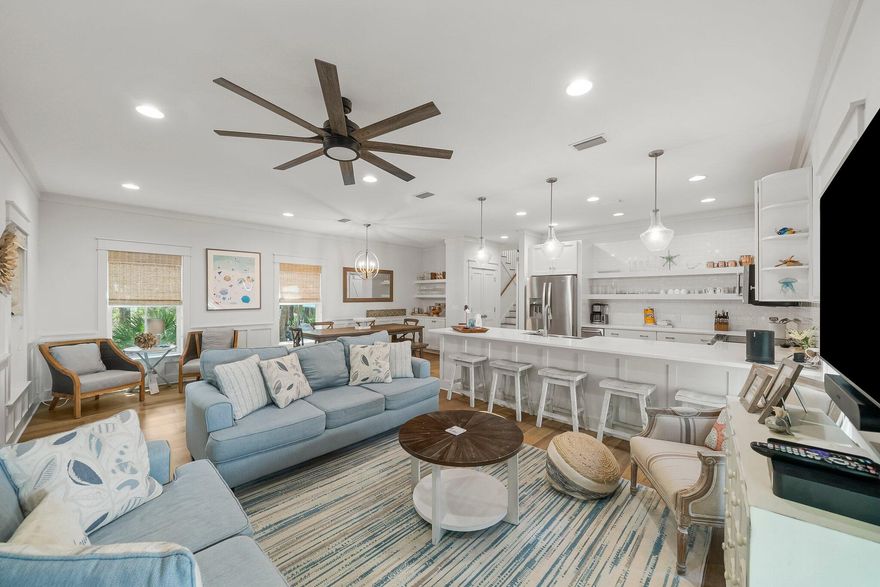 Welcome to 499 Patina Boulevard in Magnolia Cottages.  This coastal abode is the best buy on 30A, providing luxury, comfort, privacy, and entertainment to you and your guests.  This fully furnished, 4 bed, 4.5 bath house has an open kitchen, dining, and living area which flow seamlessly into the covered screened-in porch.  With one bedroom with ensuite bathroom on the first floor, and three more on the second floor (with one bunk room!) you'll be able to comfortably sleep all your friends and family.  At the entrance to Magnolia Cottages, you'll find the private gated boardwalk, which takes you to your own deeded beach access.  With dedicated golf cart parking, its easy to zip to the beach, and then zip back and rinse off in either of the two outdoor showers located at this home. This house has served as a strong vacation rental for years now, producing impressive and consistent income.  With rentals already on the books, you can purchase this as an investment and know you have income already coming in.

Within Magnolia Cottages, you'll experience a peaceful and quiet time relaxing in the tree-lined community.  This home, located on an oversized corner lot, gets the benefit of additional parking and foliage that other nearby houses do not have.  Whether it be on your screened in front porch, or at either of the two resort style pools, you can escape from it all while still being close to all the action.

Ready to explore all 30A has to offer?  You're located just west of the shopping and dining options that Alys, Seacrest, and Rosemary Beach have to offer.  Further to your west is the Watersound Beach Club, and nearby is the new Camp Creek Golf Course, as well as many other amenities and courses available to members of the Watersound Club.

Comfort, luxury, privacy, proximity, all for a great price on 30A - this truly is the best buy on the east end!  Inquire today to make this beach house yours.
