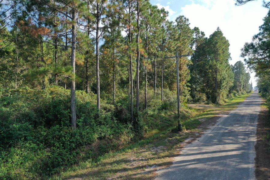 10 acre parcel conveniently located just N of U.S. Hwy 98 in Santa Rosa Beach. Thompson Road provides direct route to   Beach/Accesses/County Park. Zoned Neighborhood Infill, minimum 1-2 units per acre, and/or some commercial use possible, to be verified with Walton County P&Z. 100' Florida Power & Light right-of-way easement bisects N side of parcel totaling approx. 3.03 acres of total 10, also to be verified. Intermitent wetlands on property according to recent delineation. Sold 'As-Is, Where-Is.'