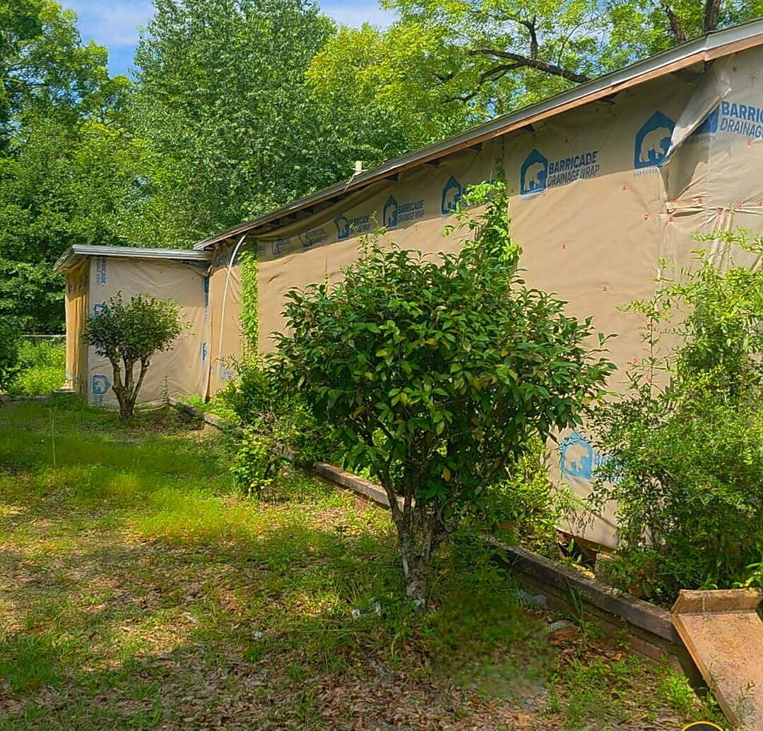 INVESTOR SPECIAL! This 3BD/2BA home is located on a beautiful 1/4+ acre lot amongst large shade trees and a partially fenced yard. New HVAC, electrical and plumbing, run throughout the house. The roof was recently replaced and most of the building materials for completion are on site. Owner has never been to the property. Buyer to verify all information and condition.