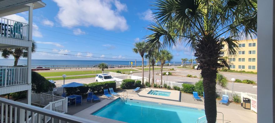 Gorgeous unobstructed Gulf views from this unit at Summerspell, a perennial favorite along Scenic Highway 98! This unit has beautiful Gulf views, overlooks the sparkling pool and is just steps from the beach access!  Unit is offered fully furnished and rental ready! Recessed bunks and sleeper sofa allow for 6 to sleep comfortably!2021- over 35k in gross rental!