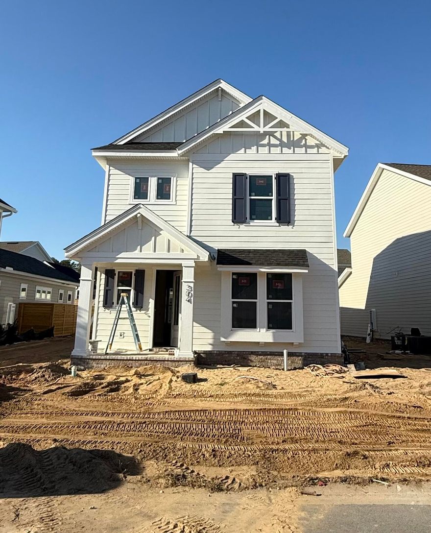 Complete approximately November '25. $20,000 'anywhere money' plus 1% of the purchase price toward total closing costs on this 4 bedroom, 2.5 bath Florida Craftsman home in Deer Moss Creek Niceville! The 'Chestnut B' plan features a large foyer that leads to the spacious living room, dining area and beautiful kitchen with quartz countertops, lots of cabinetry, walk-in butler's pantry and appliances including gas range, apron sink and refrigerator. Also on the main floor is the primary suite, a half bath and laundry room. Upstairs you'll find 3 more bedrooms and a loft area as well as another living additional full bath. Covered front and back porch as well as a two car garage. Get in early to choose some interior features!