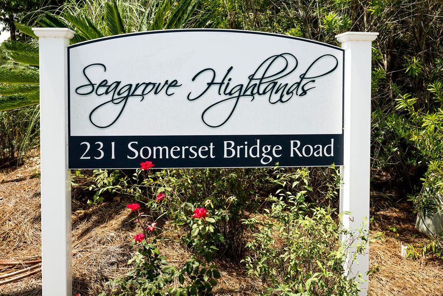 Seagrove Highlands is a hidden gem close to beaches of 30A. This 3BR/2BA condo has a screened in porch has a westerly view that looks out to green space. Come see the 9 foot ceilings with crown molding, natural maple cabinets, travertine floors, and updated countertops. The condo has an extra exterior storage unit for your bikes or beach toys! Close to the Emerald green waters and located in Seagrove, this condo is also a bike ride away from Seaside and award winning restaurants such as Caf 30A. The condo comes equipped with a washer/dryer. ***Buyer is responsible for personally verifying details about this property. Any information contained in this listing is believed to be accurate but is not guaranteed.***