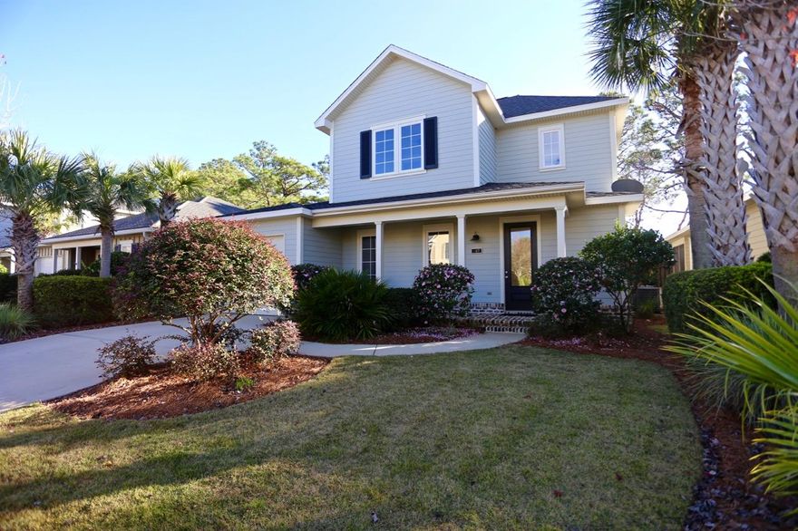 Charming, one owner, cottage style home is now available in Church Street Village. This home was modified at the time of construction and is one of a kind. Located on a premium, fenced perimeter lot, it has many custom features. Upgrades include enlarged living room, master bedroom and front porch. A spacious tiled living area opens to a sensible kitchen complete with granite countertops. The master suite, along with private bath, is located on the main floor. An office/den, a large laundry room, with custom cabinetry, and a half bathroom round out the first floor. The second floor includes two bedrooms, with a full jack and jill bathroom, along with a spacious open loft area. Church Street offers a community pool, and work out center. List of Modifications provided in 'Documents''