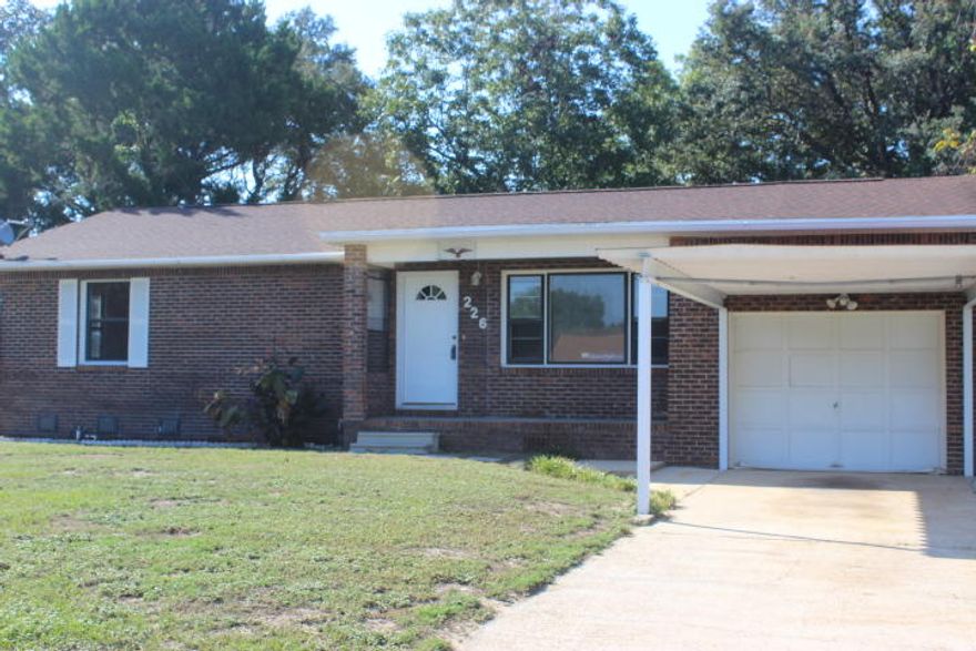 With a little love, this 3 bedroom, 2 bath REO home with an attached garage and a carport would be the perfect residence or investment property. The home sits on almost a 1/4 acre and has a storage shed. The location is convenient to shopping, schools, Military Bases and employment opportunities. This is a Fannie Mae Homepath Property.