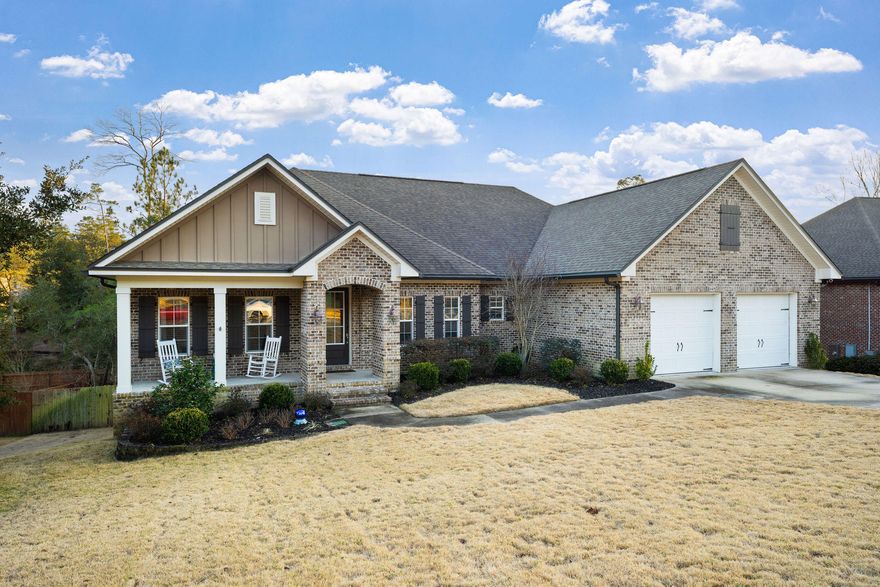This family home is what dreams are made of! The residence was built by Randy Wise Homes and the quality is apparent. Upon entering the home, you will notice the sprawling open floor plan, 10' ceilings accented with crown molding, and 20' porcelain tile throughout the common areas.  The split floor plan features living, dining (formal and informal)and foyer.   There is an  elegant  master suite and large custom walk in closet. Two guest bedrooms offer a Jack and Jill bath for guest suites. The finished lower level includes a bar, family room,bedroom,  bath, media room, office and workshop.  PLUS additional area for two rooms  with stub for with another bathroom.  Almost 1/3 acre, there is plenty of room for a pool. Oversized two car garage; storage galore throughout the home.