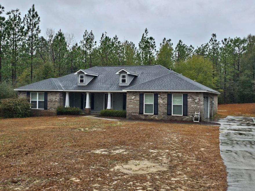 Beautiful 4 bedroom, 2 bath home with ample space inside and out. Situated in the quiet community of Yellow River Plantation, this home has everything you're looking for...wide open spaces from the spacious kitchen with an island and breakfast bar to the formal dining room and living room.  The kitchen features plenty of cabinets, double sink, granite countertops and stainless steel appliances.  The flooring in the home is a combination of luxury vinyl plank, tile in the wet areas and carpets in all the bedrooms.  The spacious primary bedroom features an en suite with dual closets and vanities, a stand alone shower and soaking tub.  Let's not forget about the private office just off the living room.  This home has all the space you need, situated on a large lot at the end of a cul de sac.