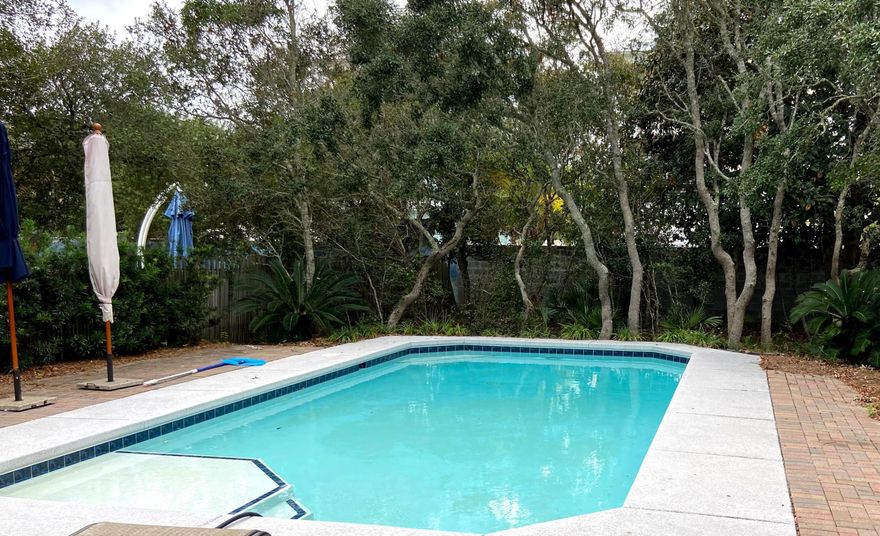 Quintessential beach cottage located in Kokomo Kove, a subdivision of the popular Crystal Beach Community. Cottage has the following  features:  hardwood floors, stainless appliances, granite, huge master suite (or bunk room); remodeled guest suite and bath on second floor, third bedroom on main,  and private pool with new heater.   Deeded beach access at the end of the street. As an added bonus, there is  plenty of room to add a garage and/or carriage house/apartment. Don't miss this  charming cottage, the perfect beach home.