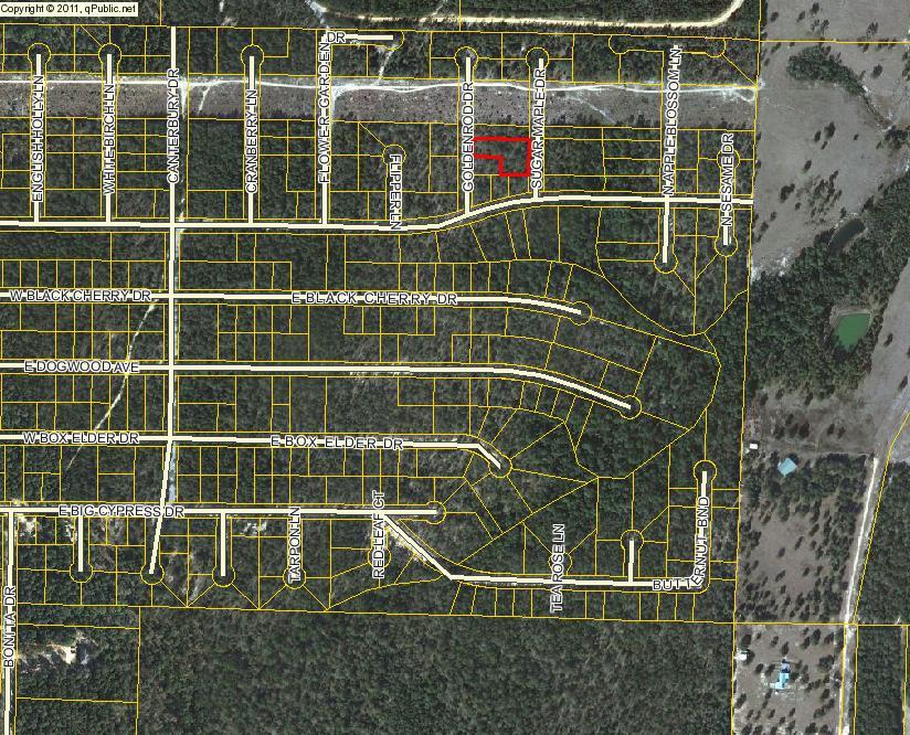 Lot is not clearly marked. Dirt road to property. There are 3 lots under the parcel ID and each lot is sold individually for $2500 each. Can buy all 3 lots for $7500.