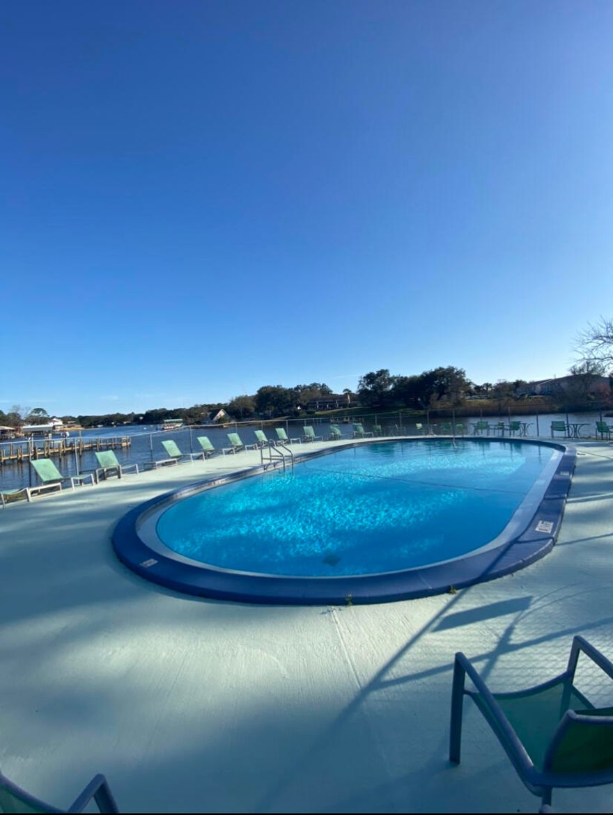 BACK ON MARKET at no fault to seller. Centrally located in Ft. Walton Beach, close to shopping, beaches and  both military bases. This large 2 bedroom/2 bath condo would make a great investment property. Excellent tenant in place and wishes to stay. will be on a month to month lease starting May 1st so a 30 day notice must be given. Never worry about taking care of a yard and enjoy living the condo life style.This unit is been sold '' AS-IS'' with washer/dryer, refrigerator, dishwasher and stove will convey. Come see this unit today and check out the common area with BBQ grills, pool, tennis court and a newly built community dock. Buyer to verify all measurements.