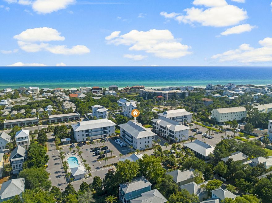 Experience the best of coastal living in this stunning 3-bedroom, 2-bathroom condo in the heart of Blue Mountain Beach along scenic Highway 30A. Built in 2020 and never rented short-term, this meticulously maintained residence offers an open-concept design with 9-foot ceilings, luxury vinyl plank flooring, granite countertops, and stainless steel appliances. Fully furnished with brand-new coastal decor, high-end TVs, plush mattresses, and custom artwork, this home is move-in ready. Located in a private gated community, enjoy resort-style amenities including a zero-entry pool with fountains, a state-of-the-art fitness center, and a picnic and grill area. Just a short walk to two public beach accesses, top-rated restaurants, boutique shopping, beach bars, and bike and golf cart rentals, this prime location offers endless opportunities for relaxation and entertainment. Whether you're looking for a primary residence, vacation retreat, or investment property, this condo has no rental restrictions and is part of a well-managed HOA that ensures the community remains in excellent condition. Don't miss this rare opportunityschedule your showing today.