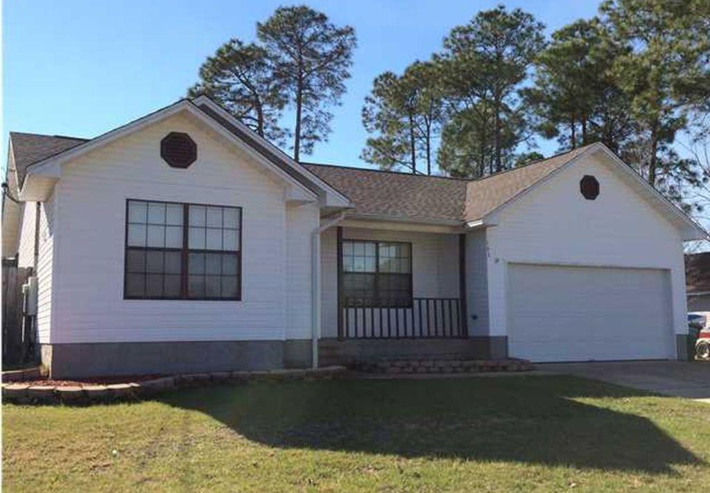 Charming 3 bedroom 2 full bath home located near downtown Crestview and the I-10. The home is located in a charming neighborhood, while still providing close access to shopping, dining, and the interstate. The home features many desirable updates, such as stainless steel appliances and granite countertops in the kitchen and bathrooms. The home also features a wood burning fireplace, perfect for cozying up to on a cool winter evening. The back yard features a privacy fence, fire pit, and storage shed. This house has a split floorplan, as well as a spacious garage. Come see how much this home has to offer.