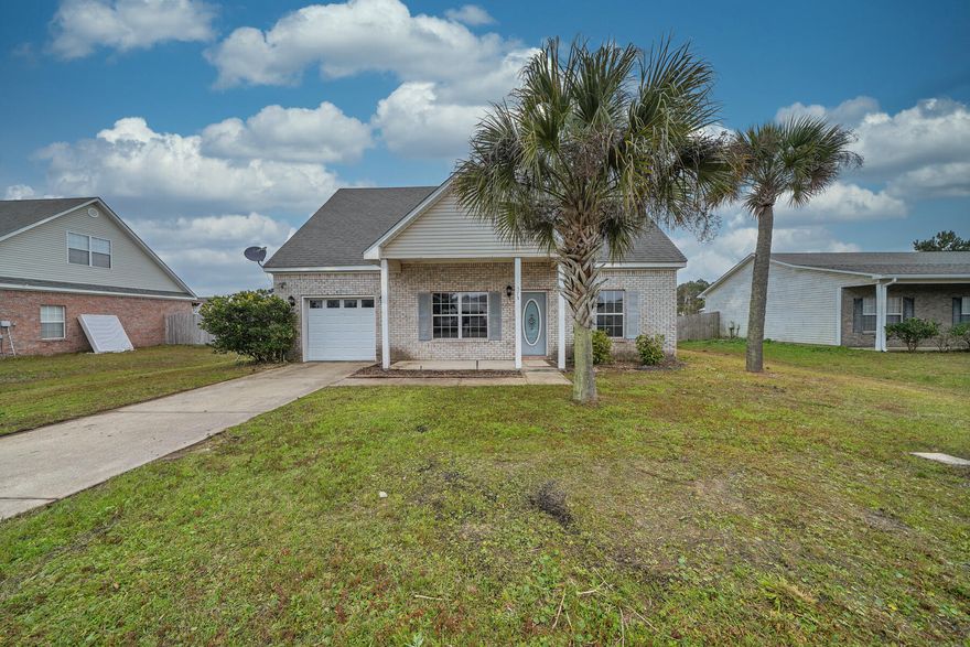 Charming 3 bedroom/2 bathroom home located in highly desirable Freeport neighborhood of Brandon Oaks. Enjoy living minutes away from Mallet Bayou, Lagrange Bayou, and Choctawhatchee Bay with easy access to public boat launches. Brandon Oaks subdivision does not have an HOA making it easier to store your your boat and other beach toys. Inside the home you will find all new carpet, fresh paint throughout, and retextured ceilings so you can kiss the pop corn goodbye. With a spacious backyard and plenty of storage space, the only thing left to do is move in.