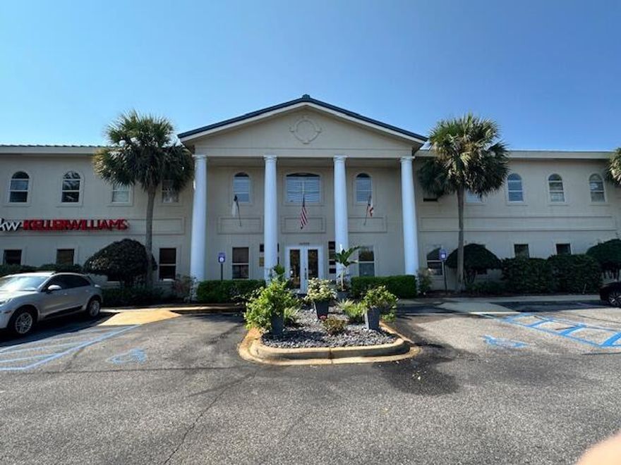 Fantastic opportunity!  Now Available for Rent! 'Midbay Suites', A Prime Destin Location with significant visibility on Hwy 98 with 300'feet of frontage.  A first-floor office space, approximately 560 sf, private bath with shower.  Conference room available. Available October 1, 2025. More pictures to come when tenant moves out. Triple Net